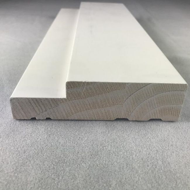 White Primed Wood Trim Door Frames