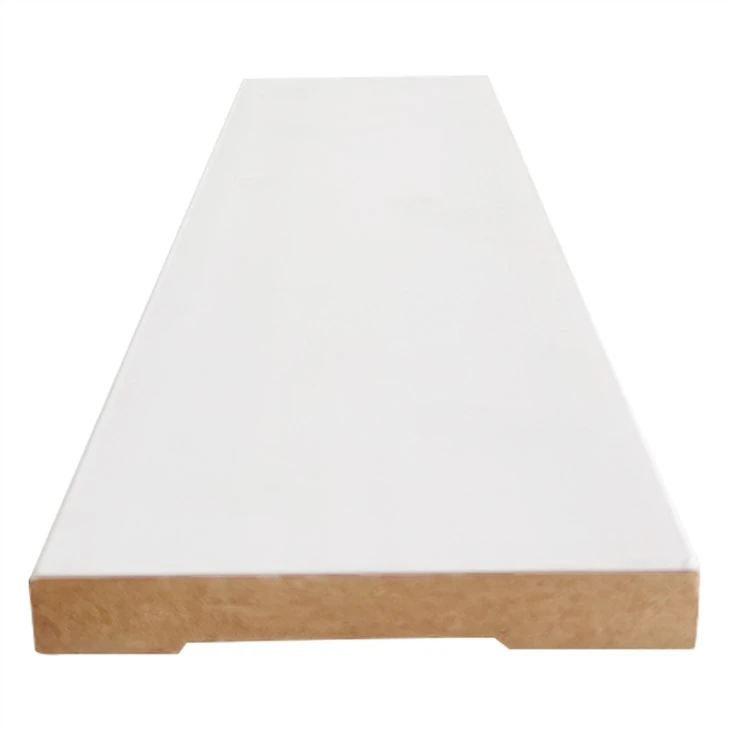 중국 화이트 Primed Mdf 베이스보드